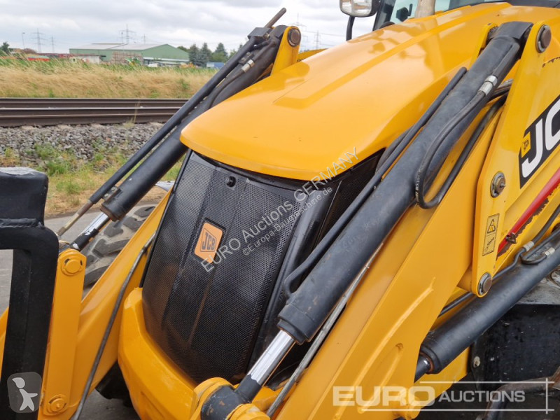 Traktor med grab JCB 3CX 14L4WM