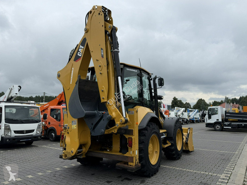 Retroexcavadora Caterpillar 444F Sterowanie na...