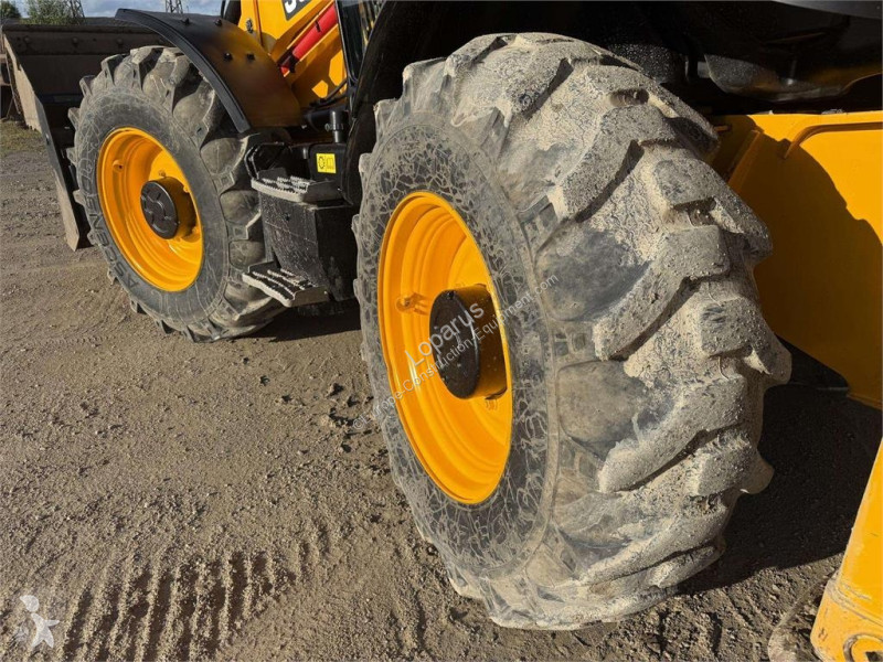 Tractopelle JCB 4 CX , quick coupler front & b
