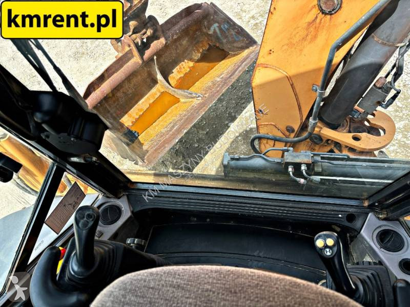 Traktor med grab Case 580 ST KOPARKO-ŁADOWARKA...