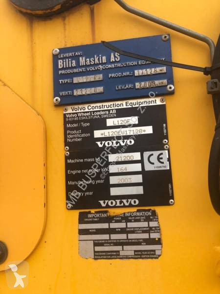 Bagr Volvo L120E