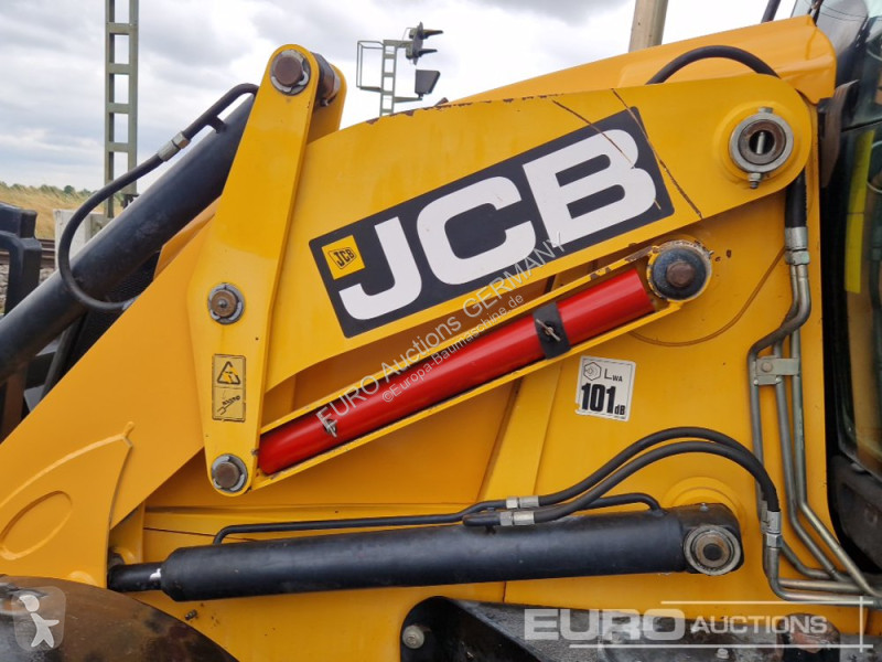 Traktor med grab JCB 3CX 14L4WM
