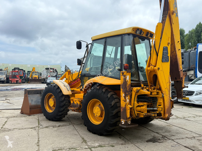 Traktor med grab JCB 4X4X4 Backhoe Loader...