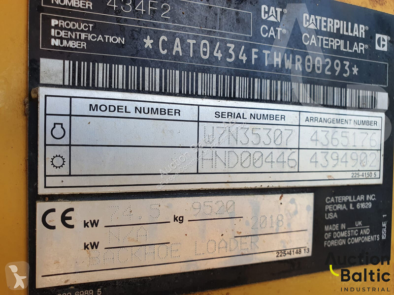 Buldoexcavator Caterpillar 434 F2