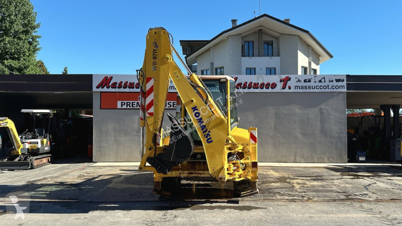 Traktor med grab Komatsu