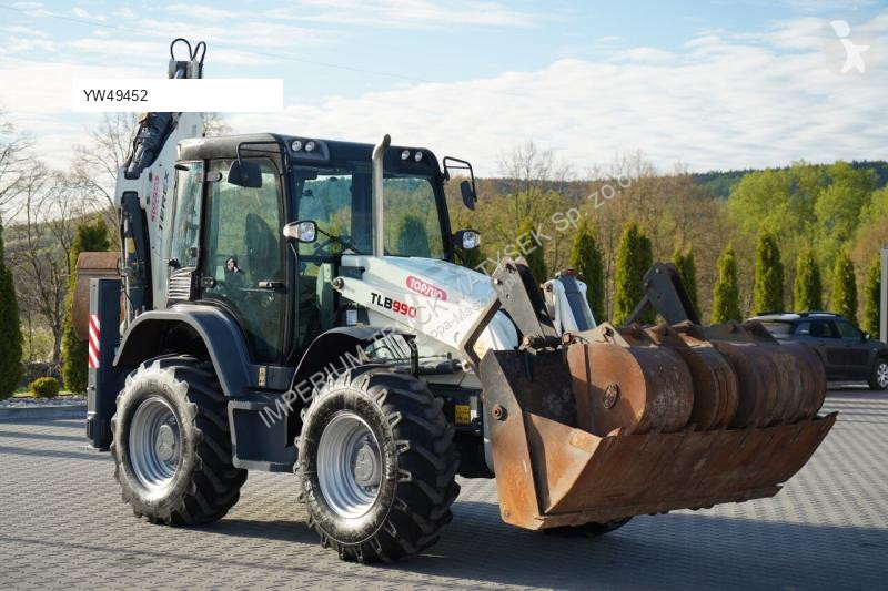 Traktor med grab Terex TLB 990