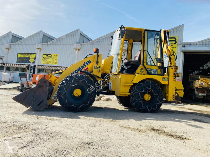Traktor med grab Komatsu Tractopelle WB70 (NET...