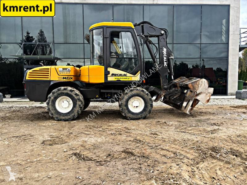 Buldoexcavator Mecalac 12 MSX KOPARKO-ŁADOWARKA...