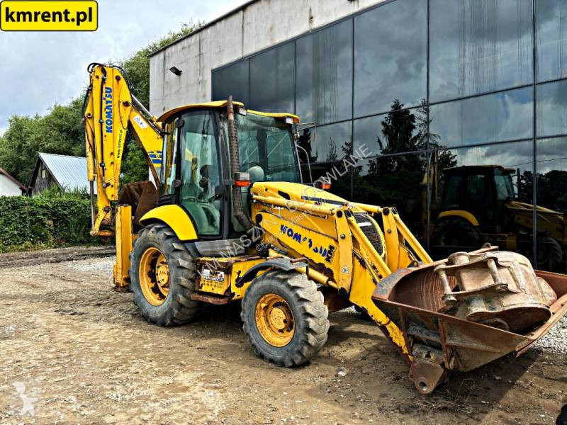 Traktor med grab Komatsu WB 93R-5...