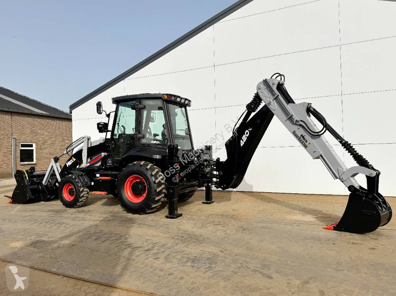 Rýpadlo-nakladač  420x 4WD - UNUSED! Telescopic...