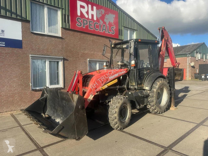 Rýpadlo-nakladač Manitou TEREX TLB844S4 4X4 -...