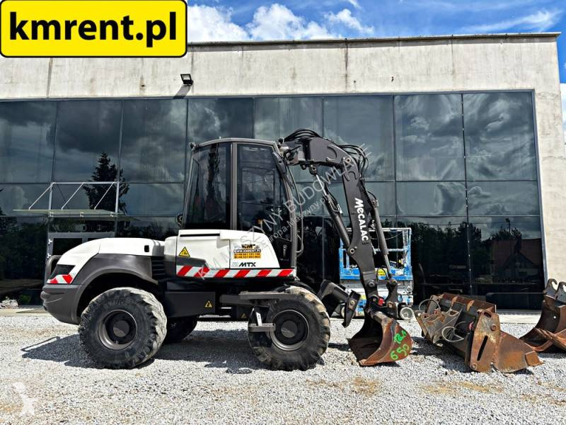 Koparko-ładowarka Mecalac 12 MTX...
