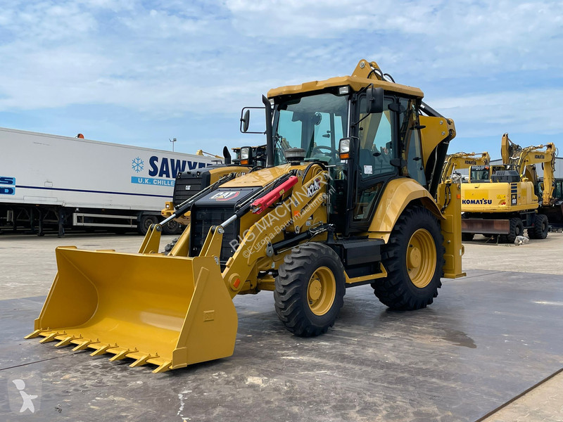 Tractopelle Caterpillar 424