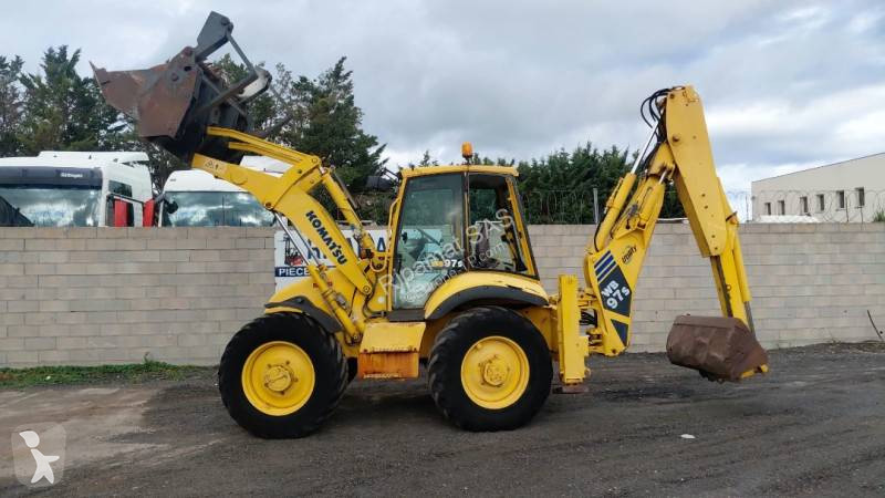 Tractopelle Komatsu