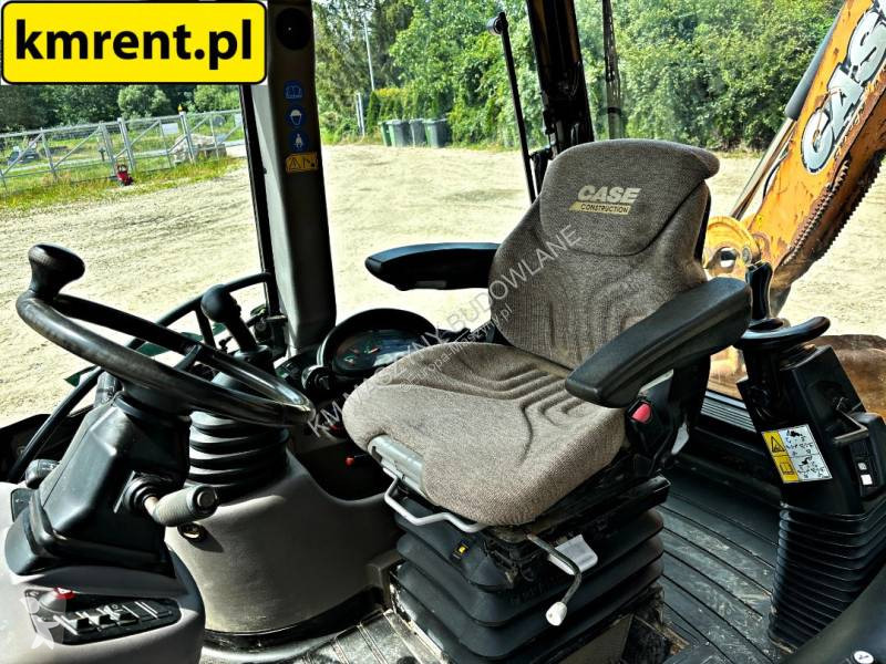 Traktor med grab Case 580 ST KOPARKO-ŁADOWARKA...