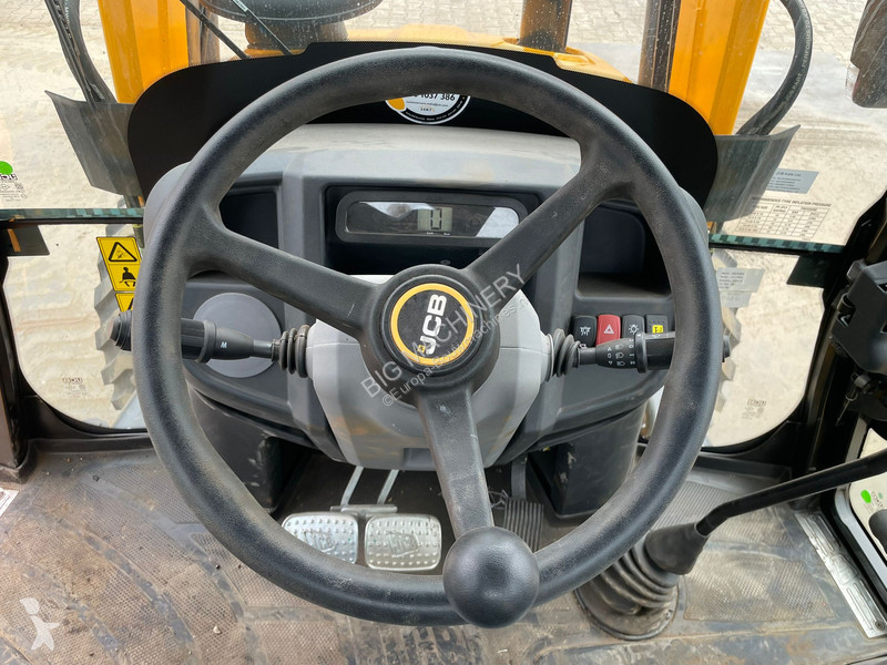 Traktor med grab JCB 3DX 4x4 A/C Hammerlines