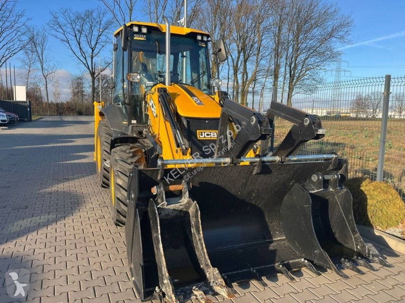 Traktor med grab JCB 3CX PLUS * NEW unused *...