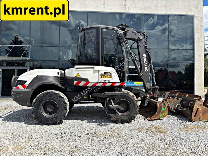 Koparko-ładowarka Mecalac 12 MTX...