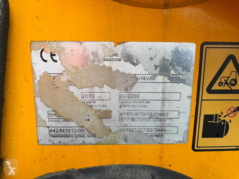 Rýpadlo-nakladač JCB 4 CX TILT