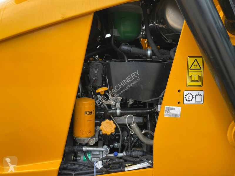 Traktor med grab JCB 3DX 4x4 A/C Hammerlines