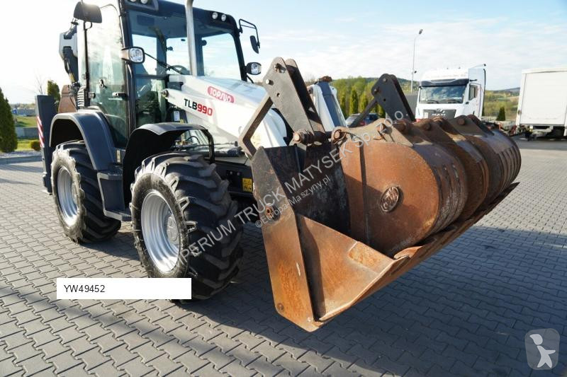 Traktor med grab Terex TLB 990