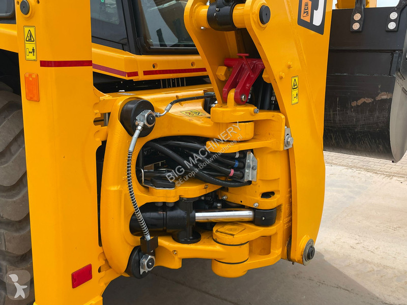 Traktor med grab JCB 3DX 4x4 A/C Hammerlines