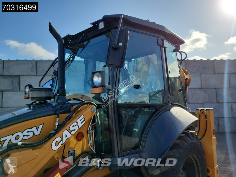 Bagr Case 570SV 4WD - A/C - 4-1 Bucket -...