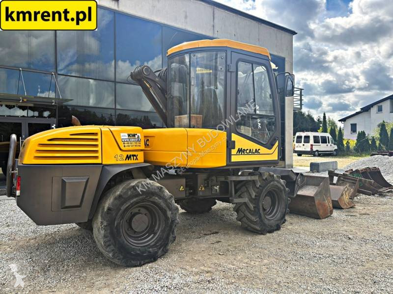 Bagr Mecalac 12 MTX KOPARKO-ŁADOWARKA 2015R |...