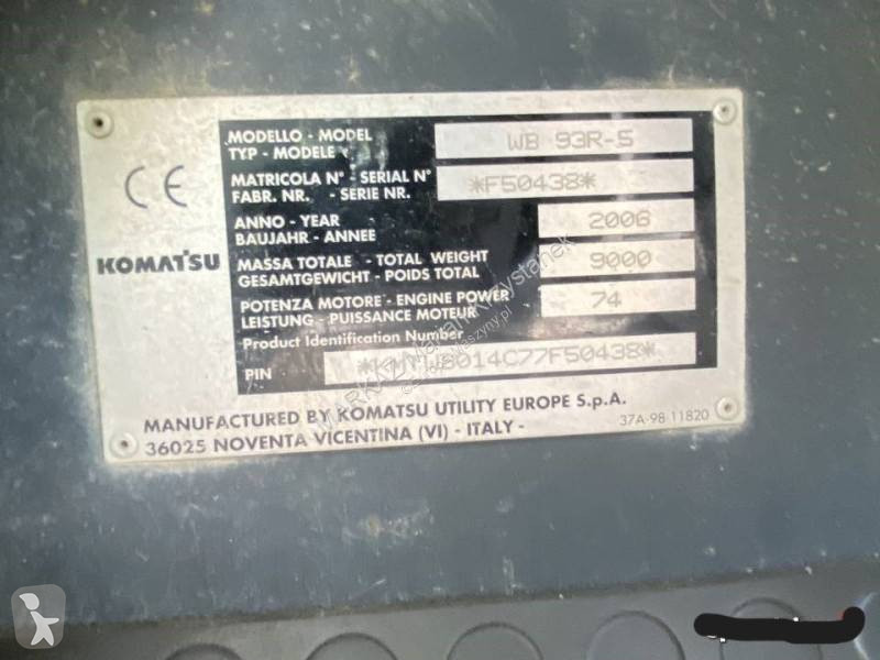 Traktor med grab Komatsu rok.2006