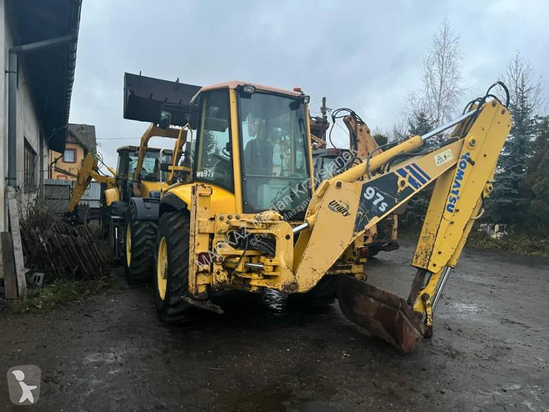 Retroescavadora Komatsu Koparko-ładowarka...