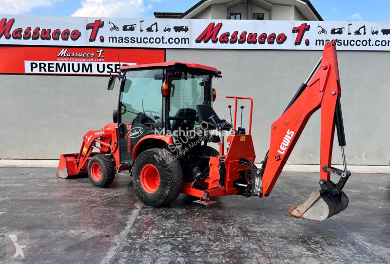 Terna Kubota B2231 4x4 CON retro LEWIS
