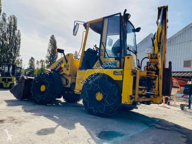 Traktor med grab Komatsu Tractopelle WB70 (NET...