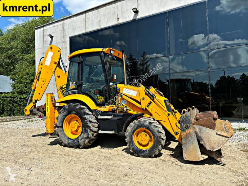 Traktor med grab JCB 3CX KOPARKO-ŁADOWARKA...