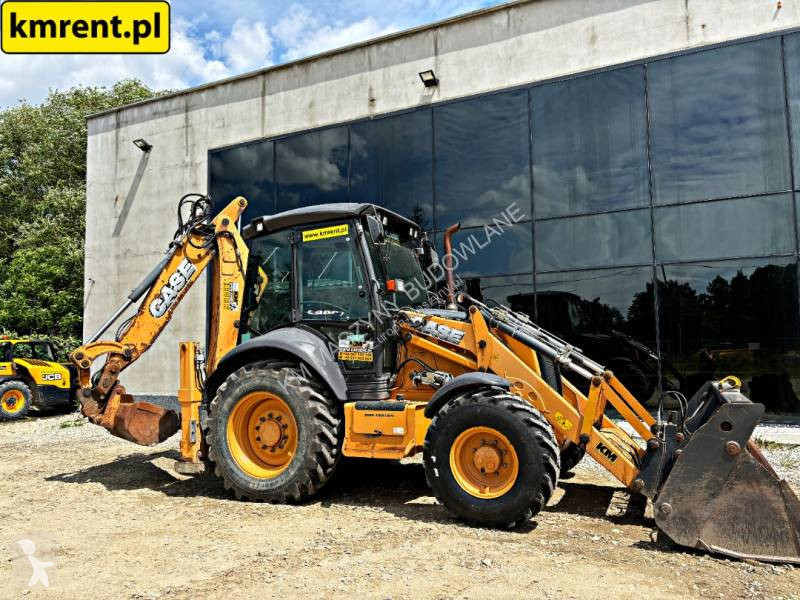 Traktor med grab Case 580 ST KOPARKO-ŁADOWARKA...