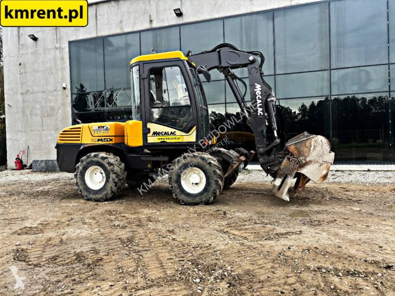 Buldoexcavator Mecalac 12 MSX KOPARKO-ŁADOWARKA...