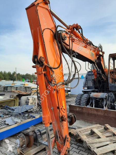 Traktor med grab Hitachi ZX210W-3