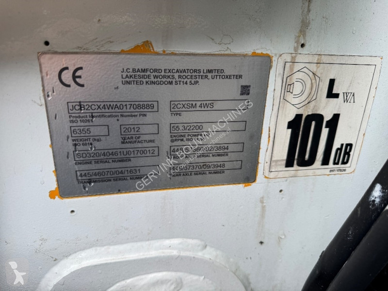 Retroescavadora JCB 2 CX