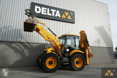Traktor med grab JCB