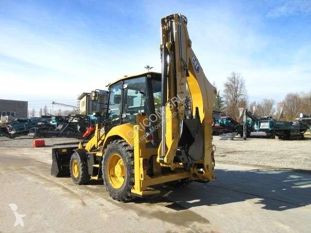 Traktor med grab Caterpillar 432