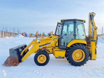 Traktor med grab Komatsu