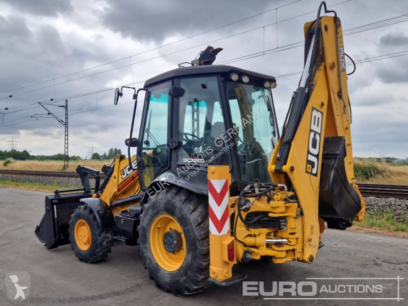 Traktor med grab JCB 3CX 14L4WM