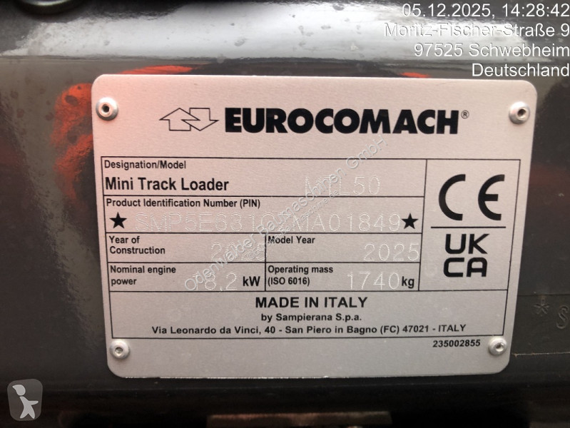 Graaflaadmachine Eurocomach  Mini-Raupenlader...