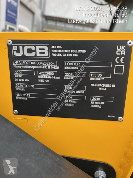 Markológép JCB  155