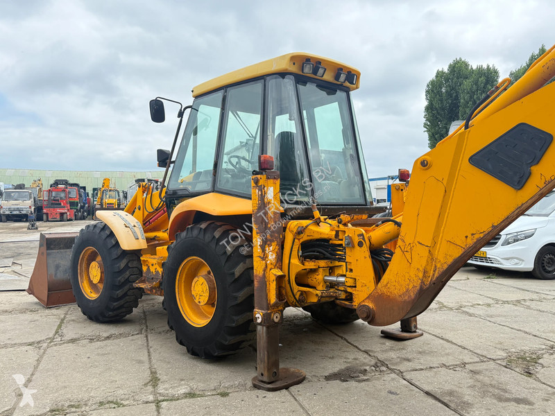 Traktor med grab JCB 4X4X4 Backhoe Loader...