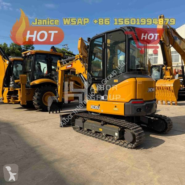 XCMG XE35U backhoe loaders