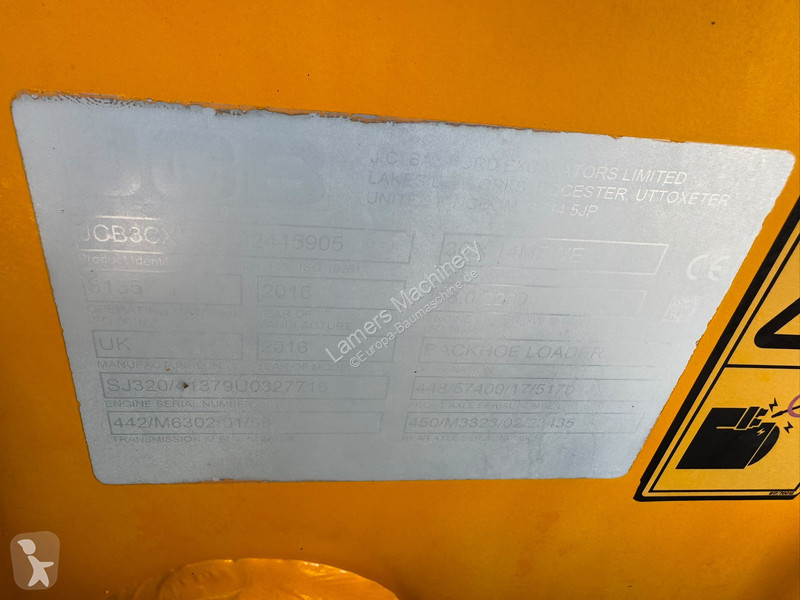 Rýpadlo-nakladač JCB 3 CX sitemaster easy...