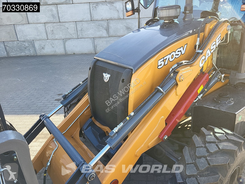 Traktor med grab Case 570SV 4WD - A/C - 4-1...
