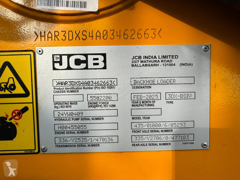 Retroescavadora JCB 3DX 4x4 Super with...