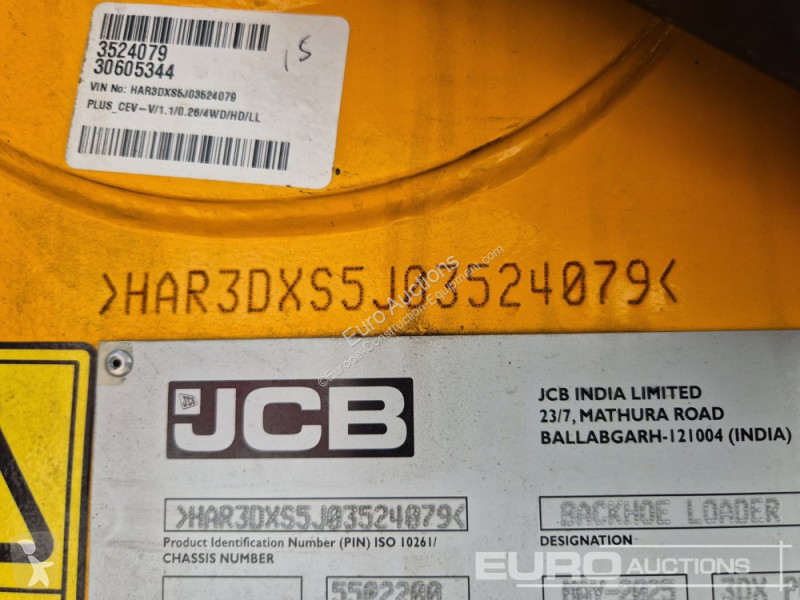 Retroescavadora JCB 3DX PLUS