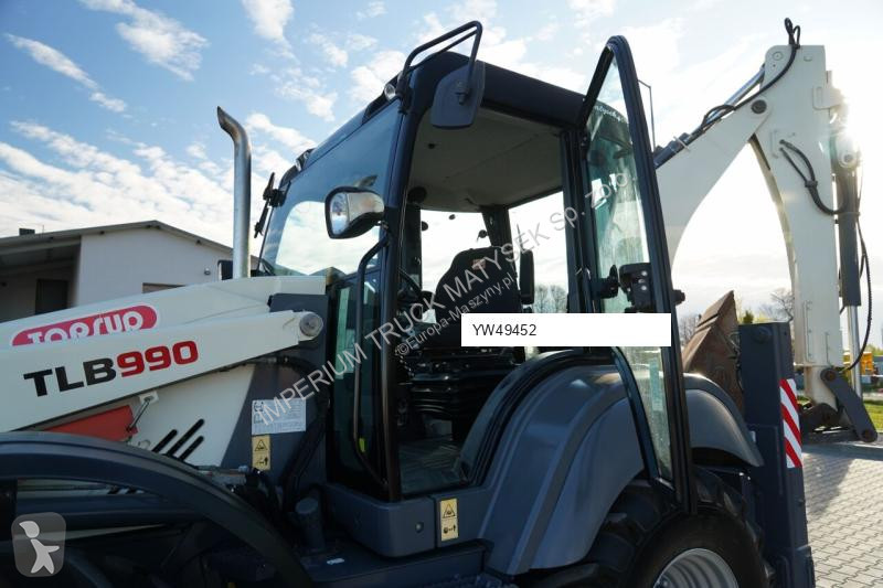 Traktor med grab Terex TLB 990